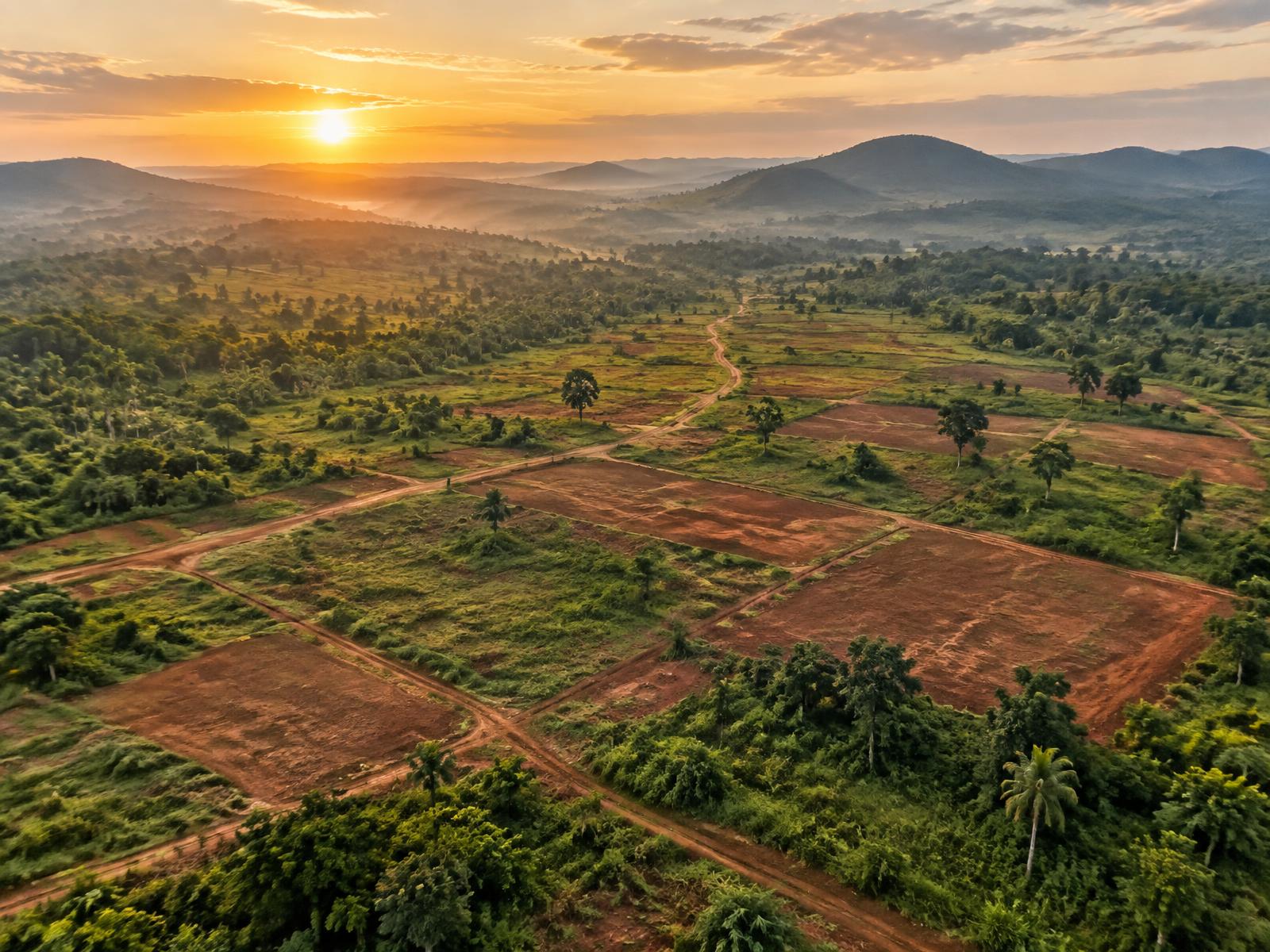 Expansive land and green landscape in Ogun State